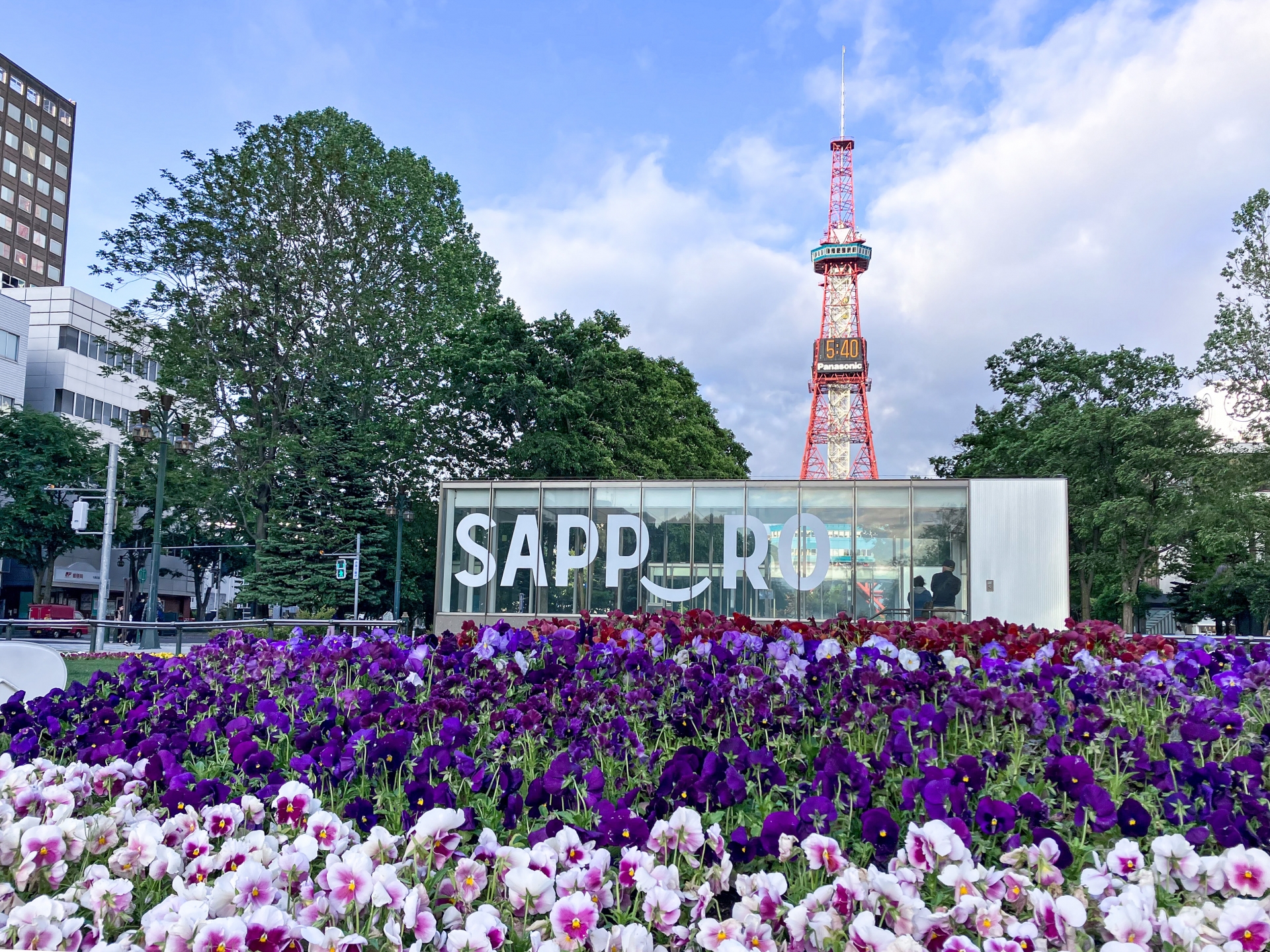 odori park sapporo, odori park, odori koen